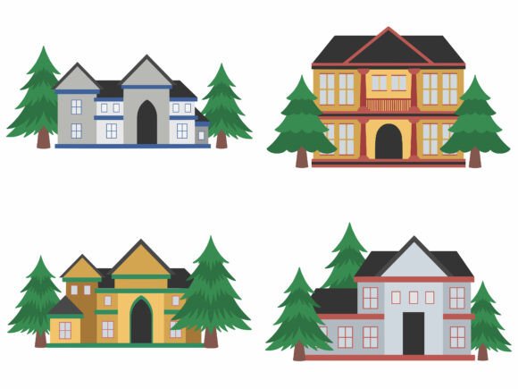 Home Decoration Clip Art Background